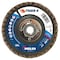 Weiler 4-1/2" Tiger X Flap Disc, Flat (TY27), Phenolic Backing, 60Z, 5/8-11" 51227 - alternate 1
